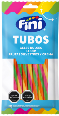 Tubos Frutas Silvestres y Crema