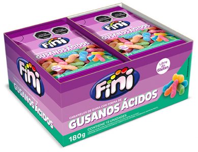 MK DISPLAY-GUSANOS ACIDOS